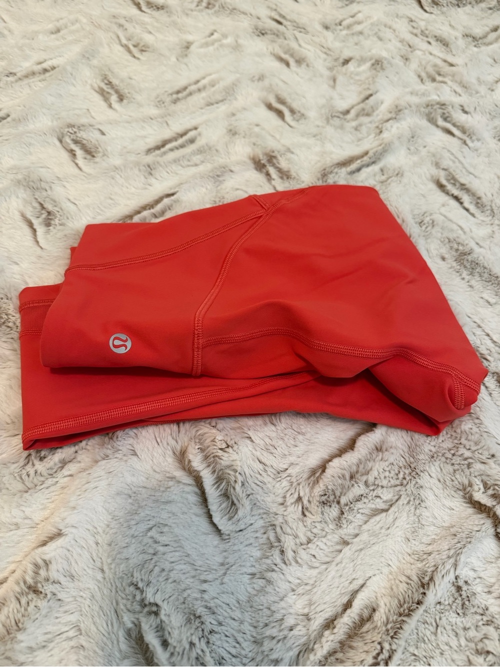 lululemon athletica Bright Coral Performance Leggings